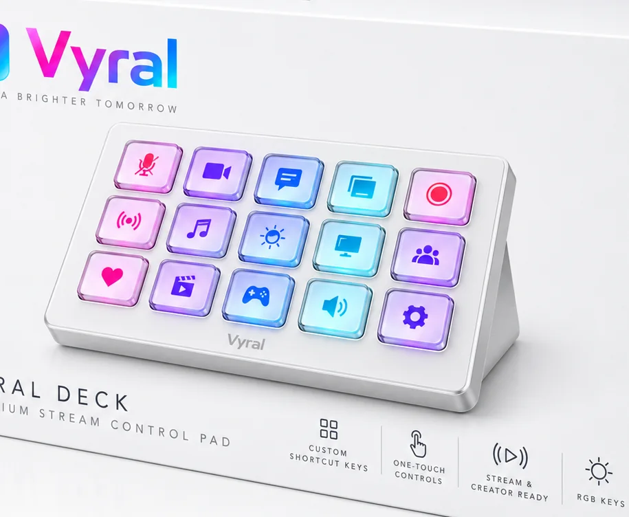 Detail of Vyral Deck packaging concept
