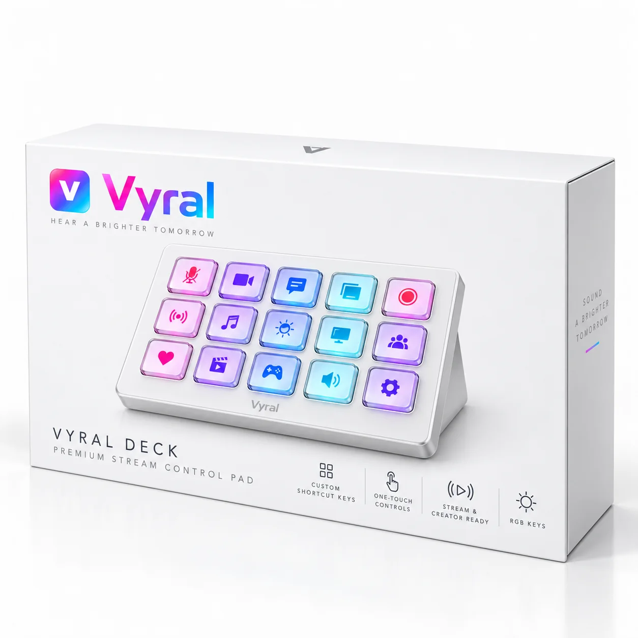Vyral Deck packaging artwork in full view