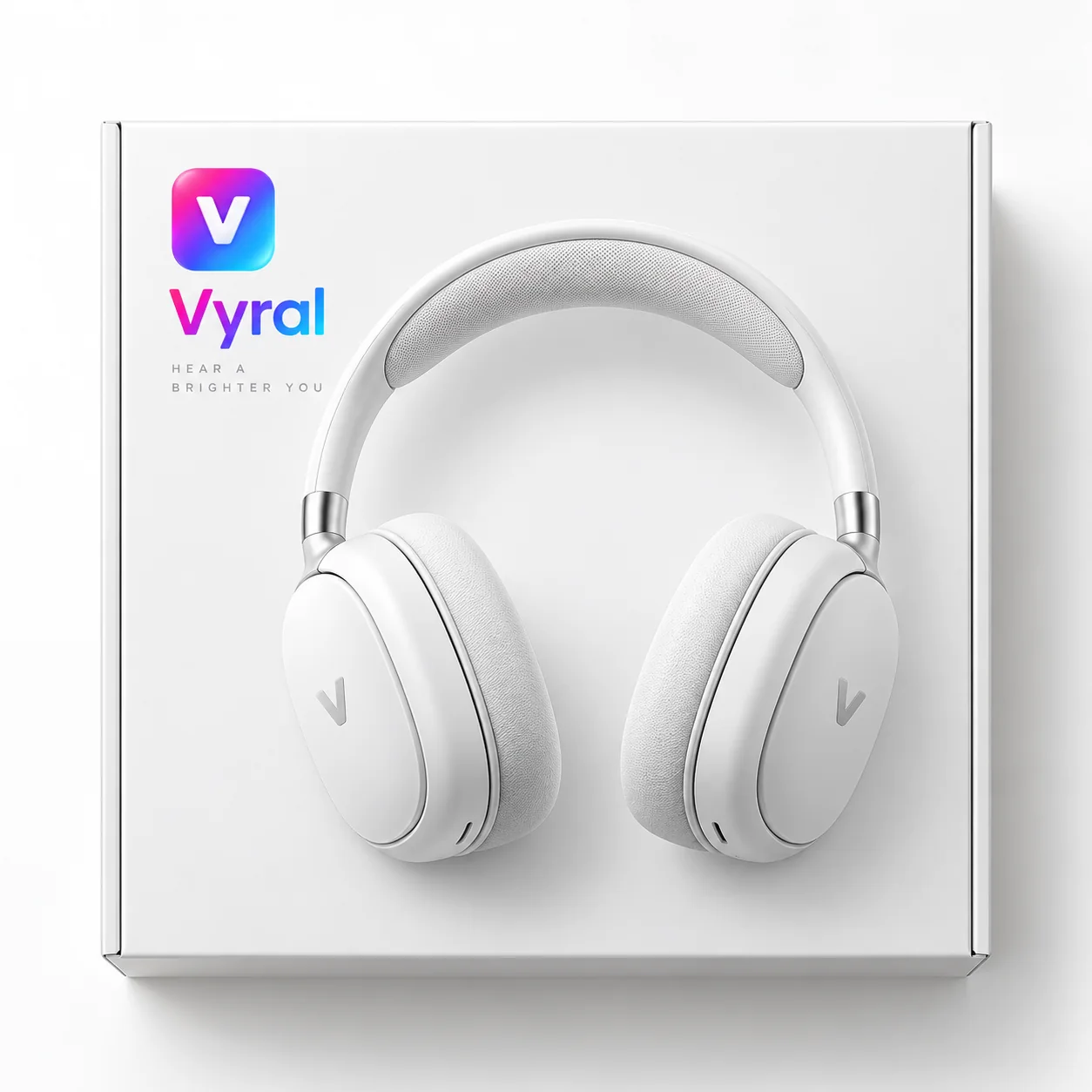 Vyral Headset product packaging